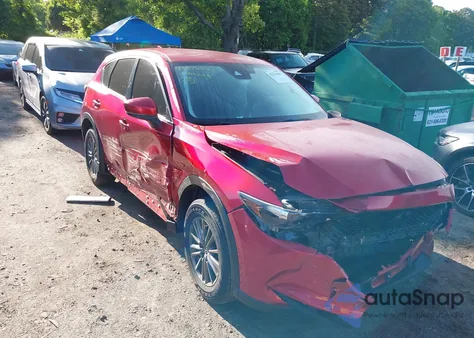 2021 Mazda Cx-5 Sport z USA, uszkodzony, nr VIN JM3KFBBM5M1300255